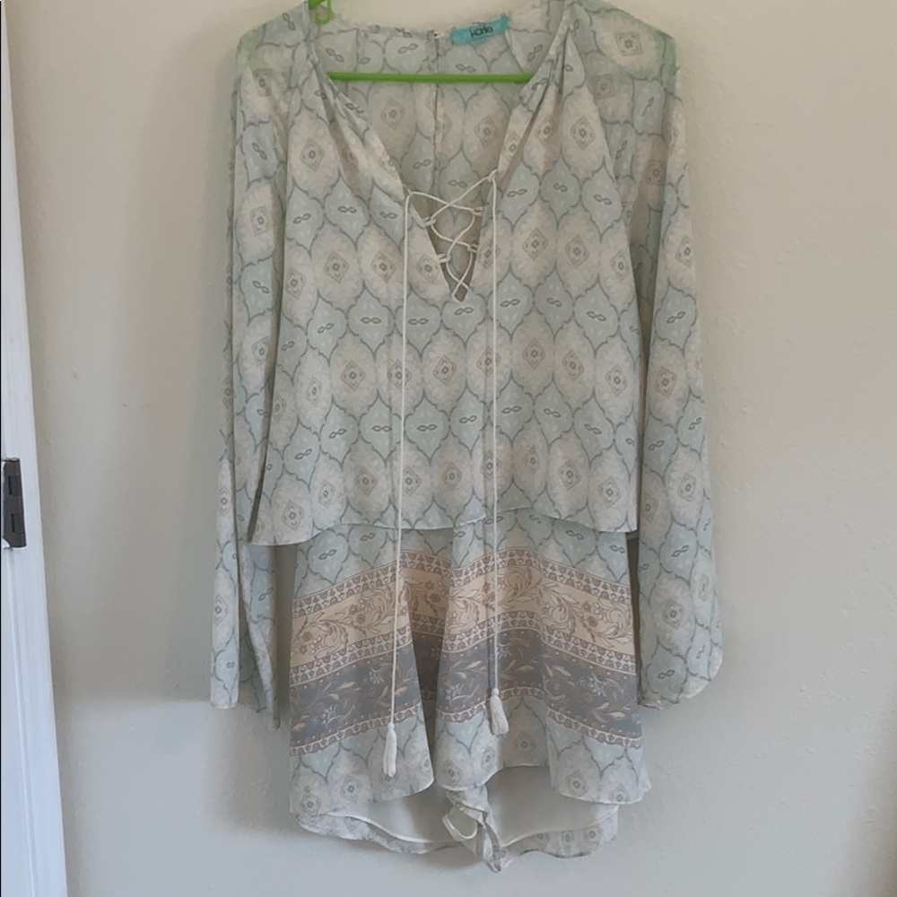 Light blue romper